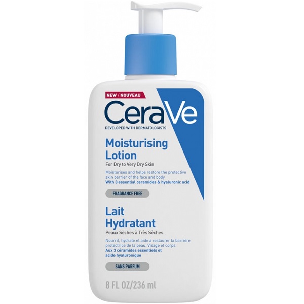 لوسیون کرم مرطوب کننده صورت و بدن سراوی Cerave حجم 236 بدون عطر
