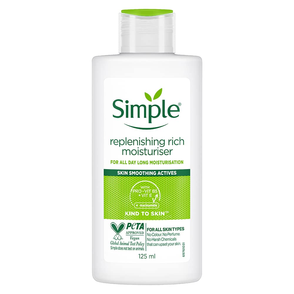 آبرسان سیمپل مدل ریچ Replenishing برای پوست خشک حجم 125 میلی لیتر