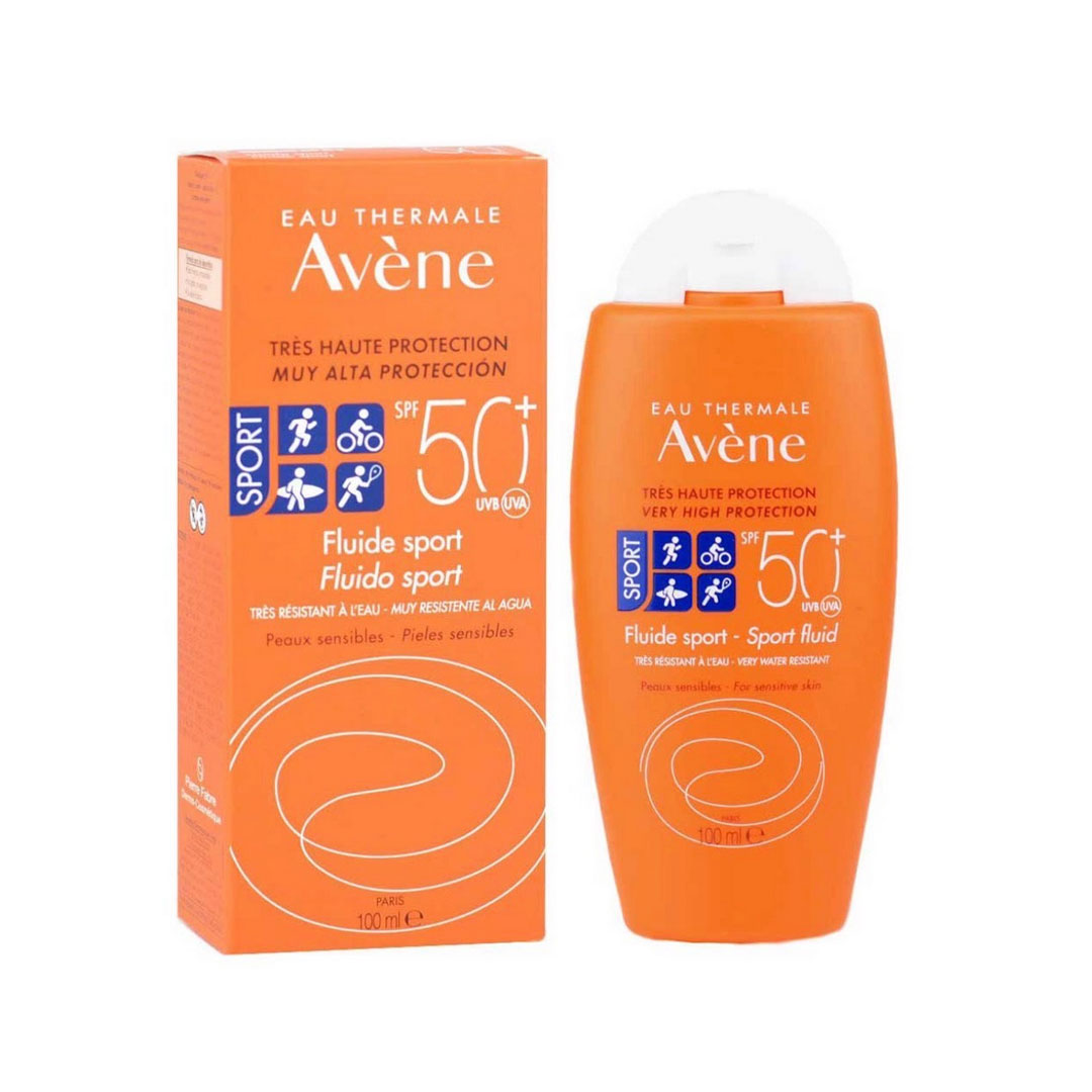 کرم ضد آفتاب اون بی رنگ مدل Fluid Sport با SPF50 مناسب انواع پوست حجم 100 میلی لیتر