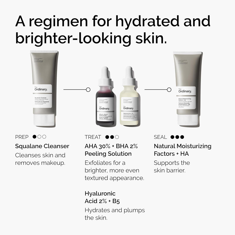 سرم پیلینگ سولوشن حاوی AHA 30% و BHA 2% د اوردینری