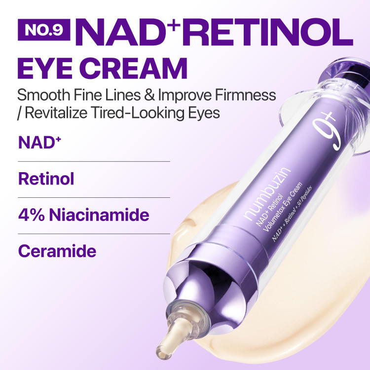 کرم دور چشم NAD و رتینول شماره 9 نامبوزین