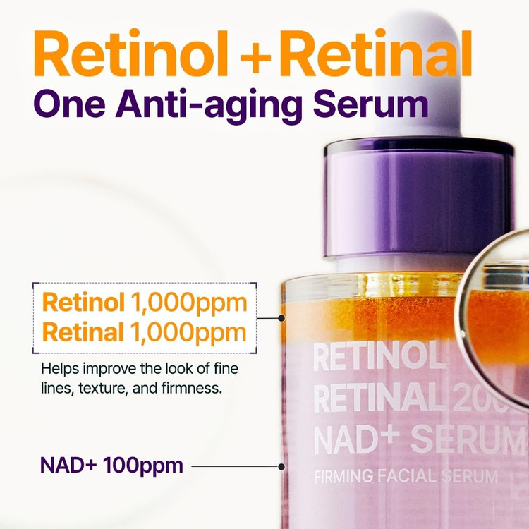 سرم جوانساز پیوریتو مدل Retinol Retinal 2000
