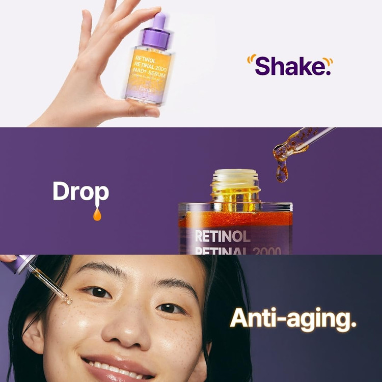 سرم جوانساز پیوریتو مدل Retinol Retinal 2000