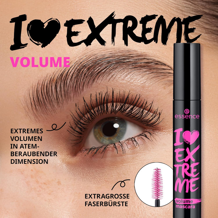 ریمل حجم دهنده اسنس مدل I Love Extreme Volume اصل